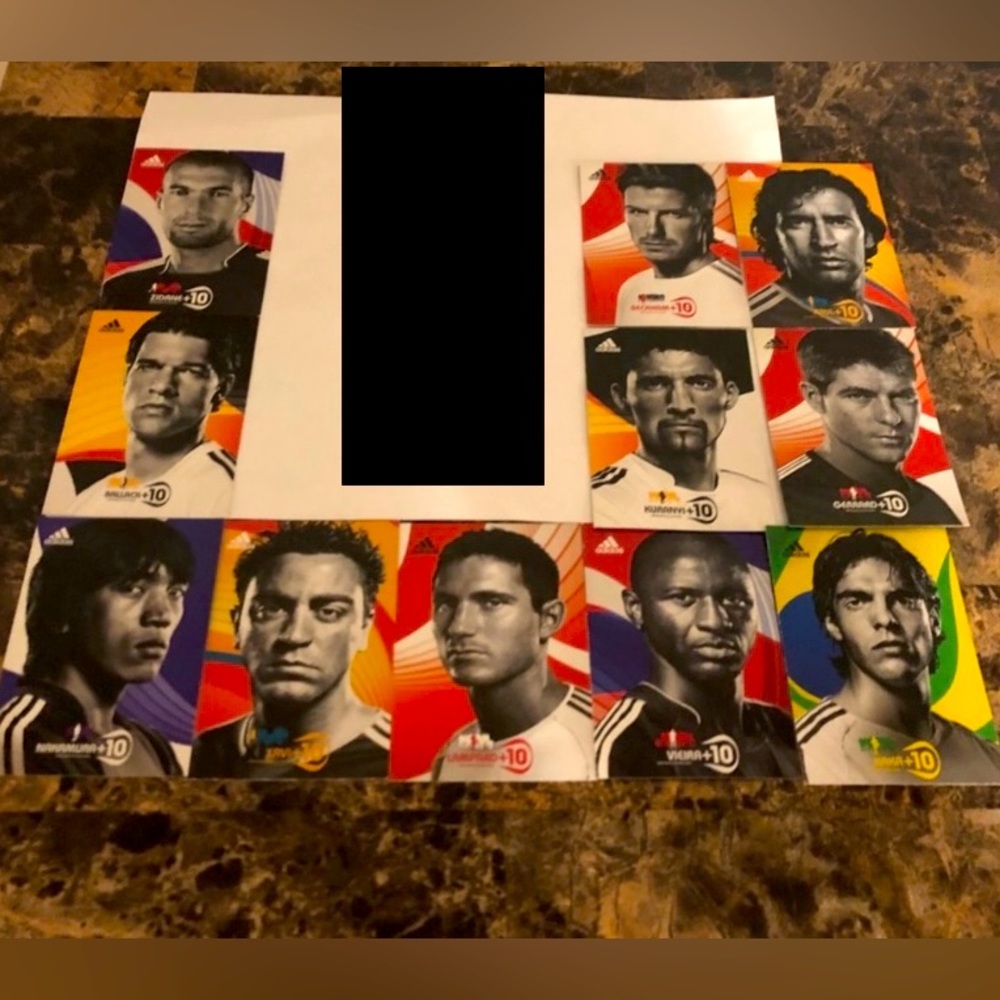 adidas World Cup 2006 Soccer Trading Cards
Brand new collectible set